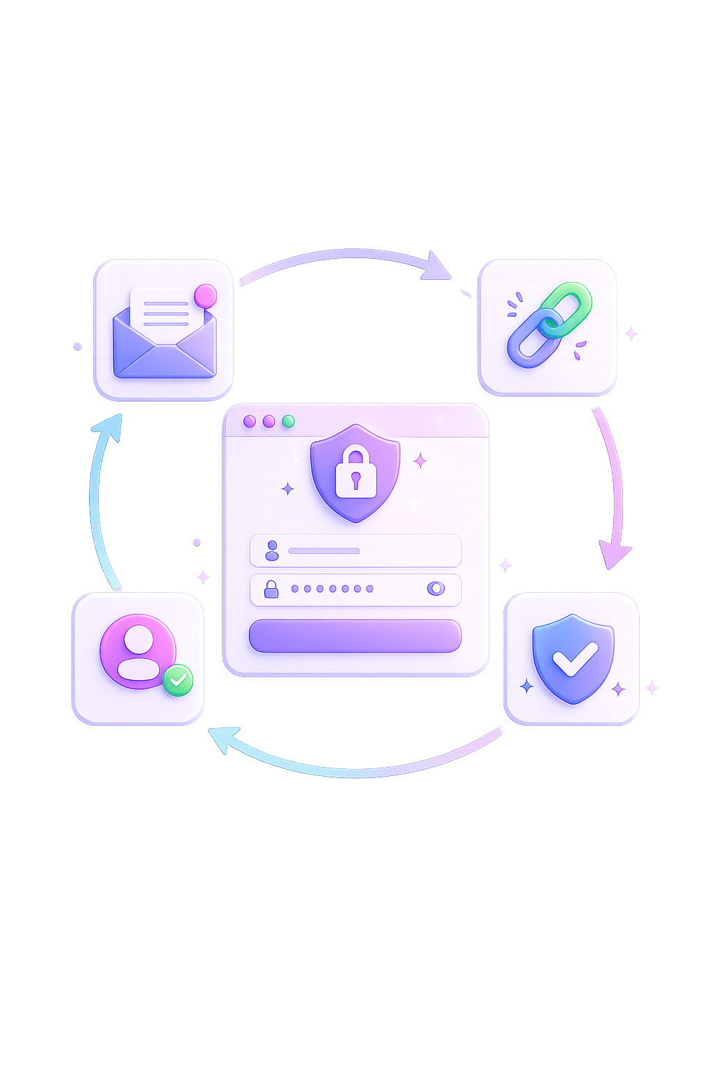 Securely reset your password