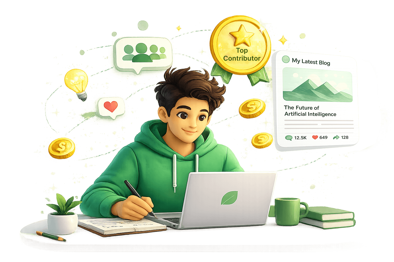 Contributor writing a blog on Letsdiskuss