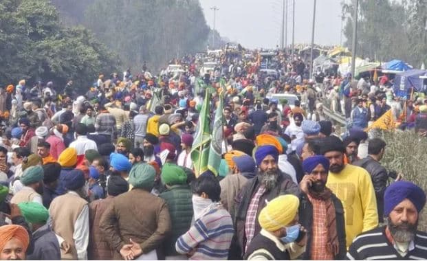 farmers Delhi march