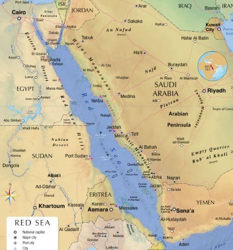 Red Sea Depth Metrics: Maximum & Average Oceanographic Data