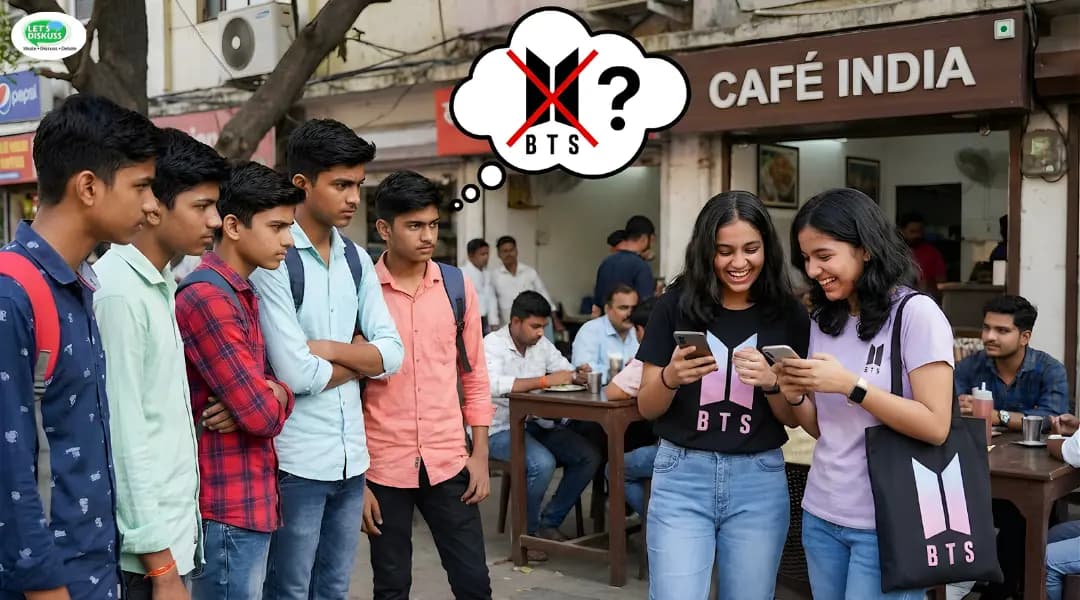 boys hate girls who openly like BTS in India