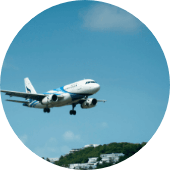 Airlines airport terminals