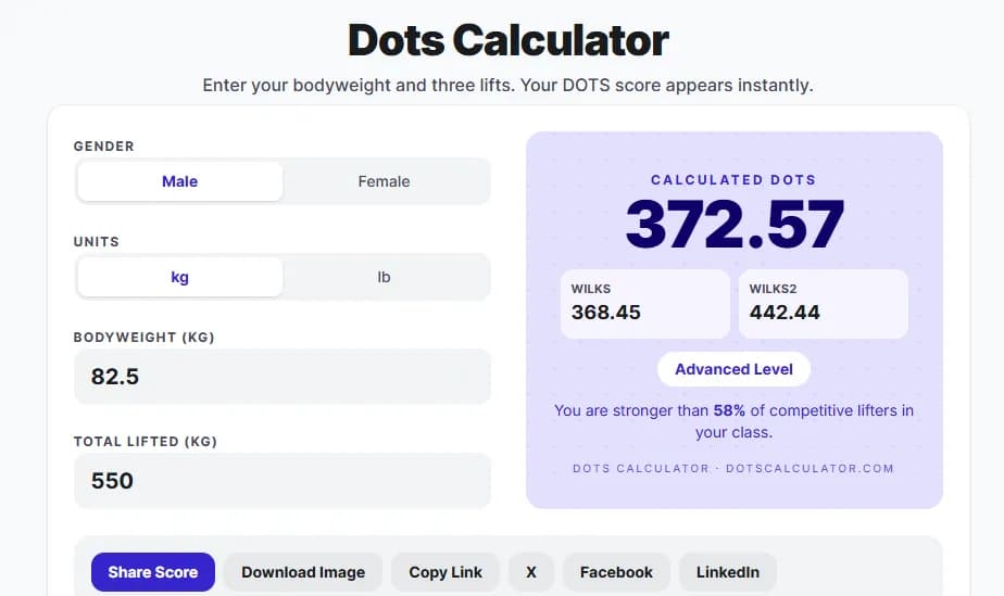 Dots Calculator