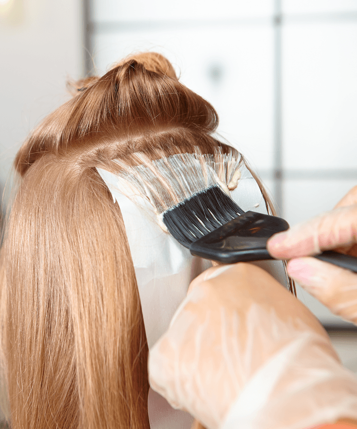 Image result for hair color process