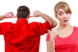 What does a guy feel when a girl avoids him and blocks his contact?