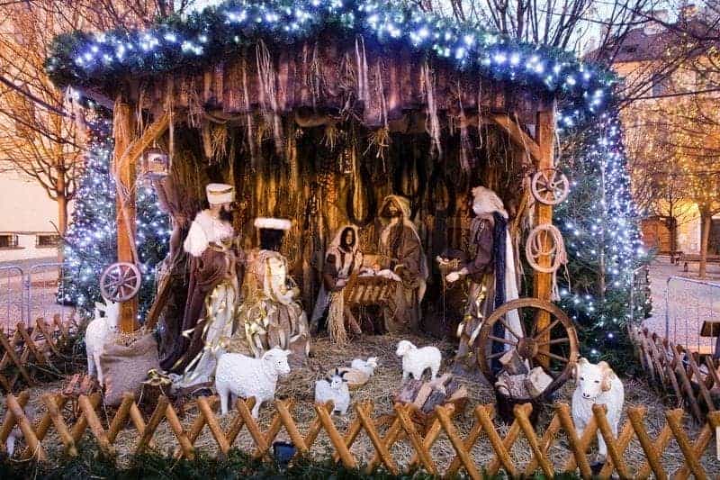 Nativity Scenes and Christmas Decorations in Spain