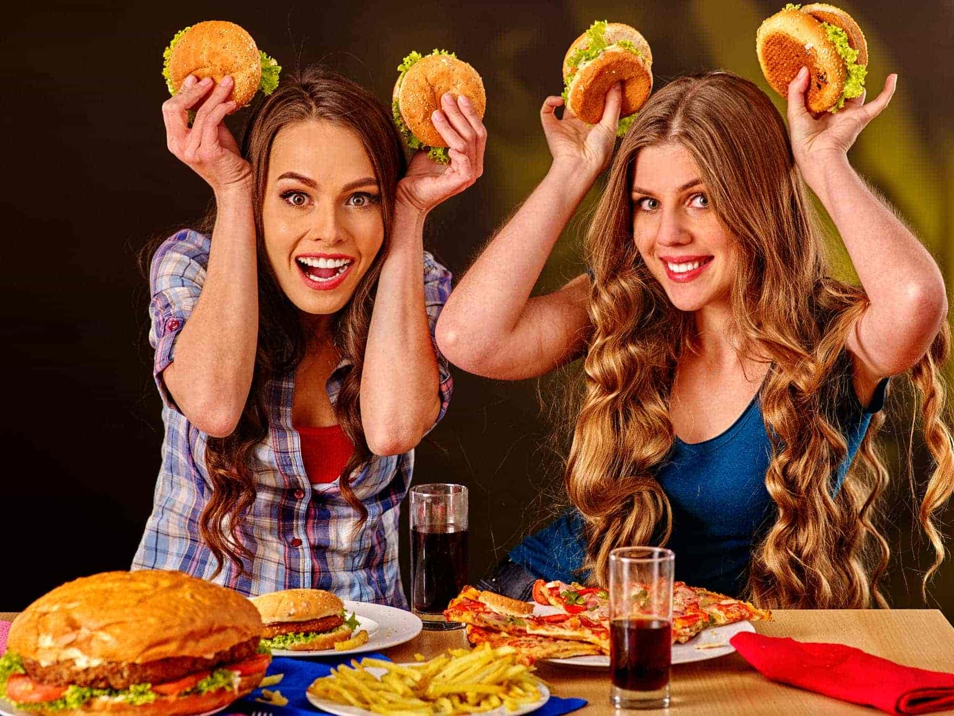 food with ladies