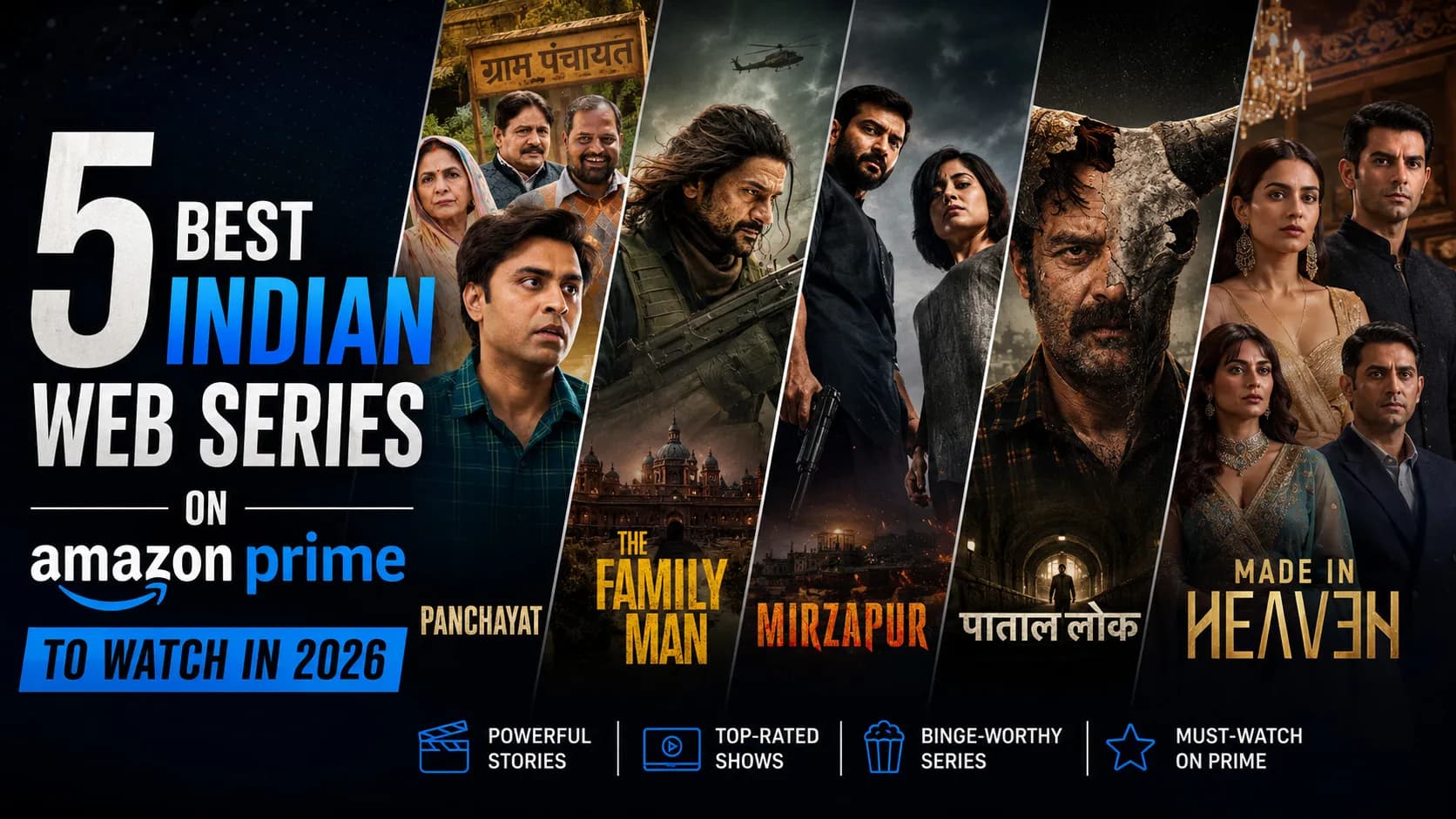 5 Best Indian Web Series on Amazon Prime