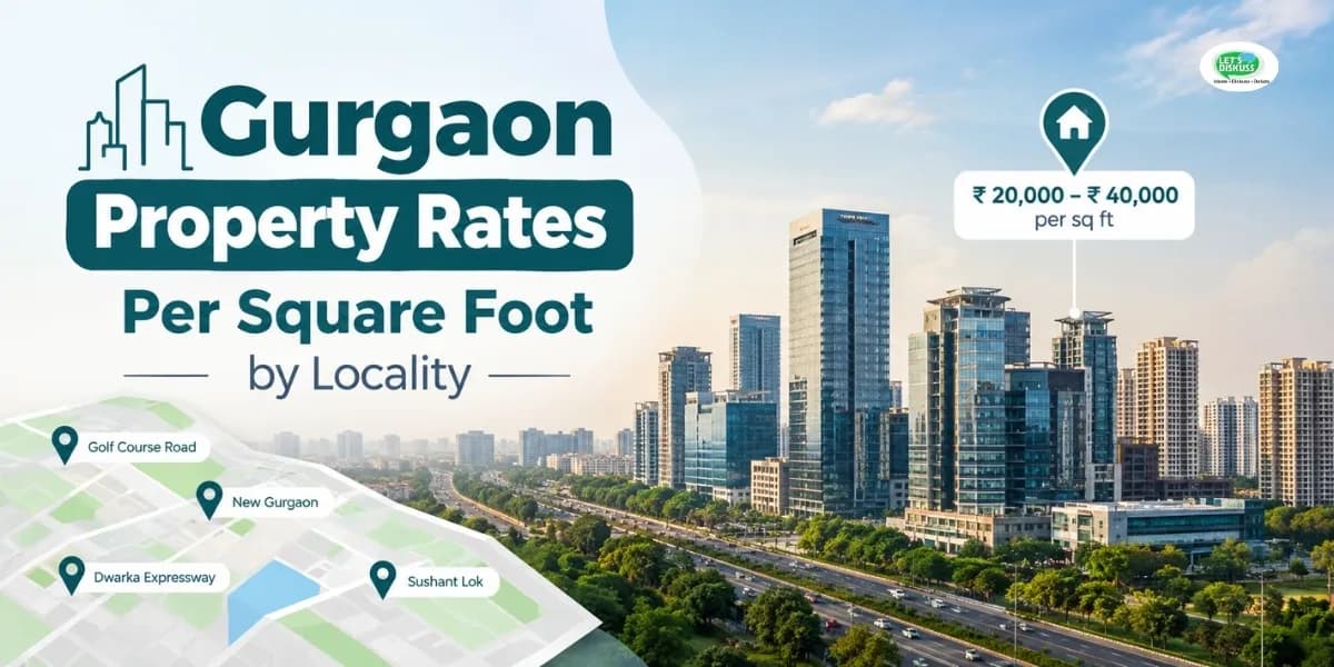 Gurgaon Property Rates per square foot