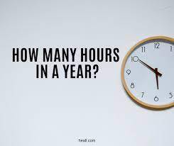 How many hours in a year