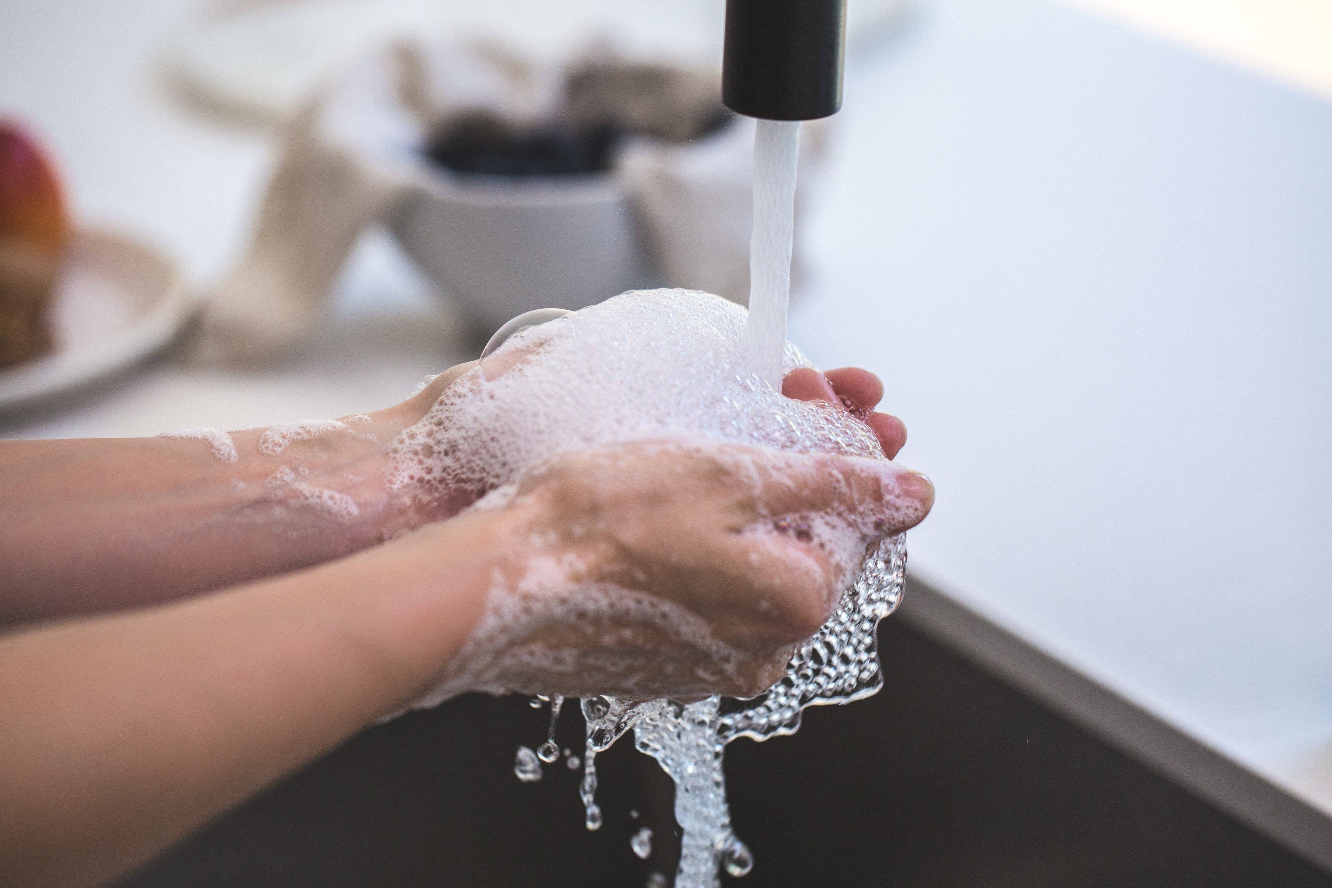 Wash your hands properly with soap or sanitize them time to time.