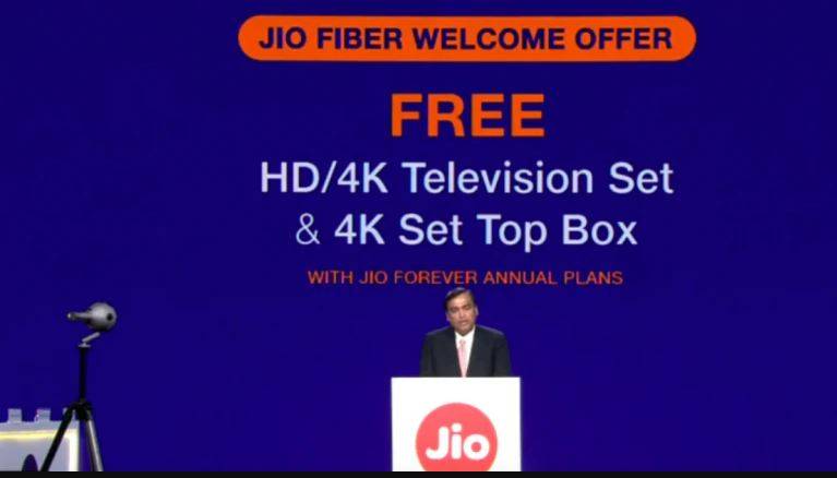 Jio Fiber Welcome Offer