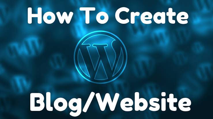 how to create blog website